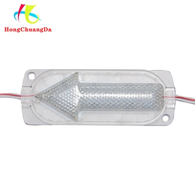 وحدات مصابيح LED 3W سهم بدوره إشارة وحدة SMD LED IP65 104 * 38 مللي متر