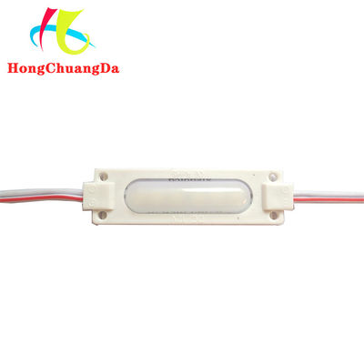 2W COB LED وحدة 12V أزرق أحمر أصفر IP67 LED وحدة 70 * 15mm